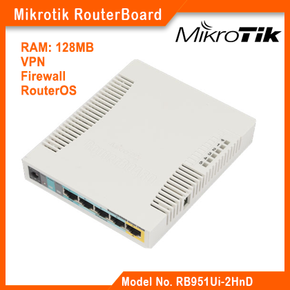 Mikrotik Router RB951Ui-2HnD