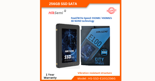 Hjdk 256GB SSD | Citypasal