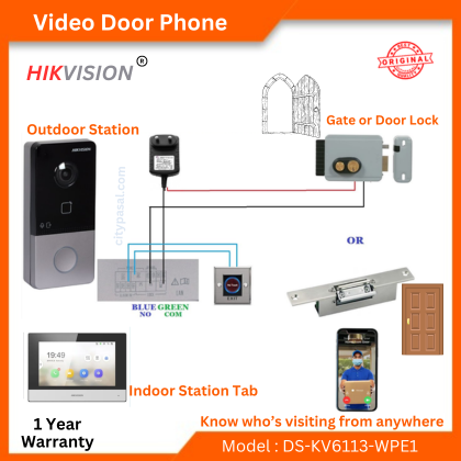 video door phone price in nepal, villa station price in nepal