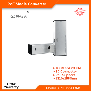GENATA media convertor GNT-P2903AB price in Nepal, PoE Media Convertor price in Nepal, Media convertor price in Nepal